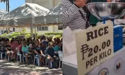 Long Lines Form at Plaza Sugbo for P20/Kilo Rice Under 'Benteng Bigas' Program