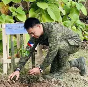 Philippine Army Plants 571 Seedlings in Sulu for 129th Founding Anniversary