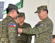 Philippine Army's 11th Infantry Division Promotes Five Officers in Sulu Ceremony