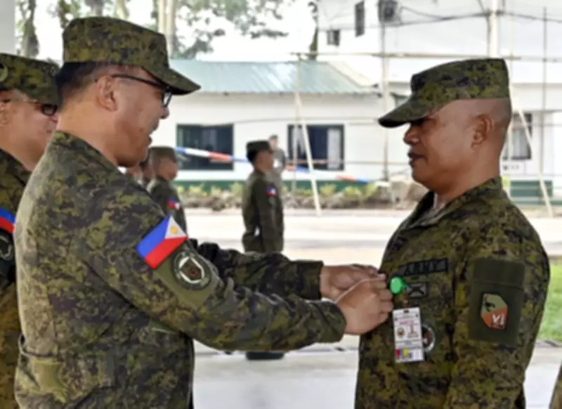 Army's 11th Infantry Division Promotes Officers and Enlisted Personnel in Sulu Ceremony