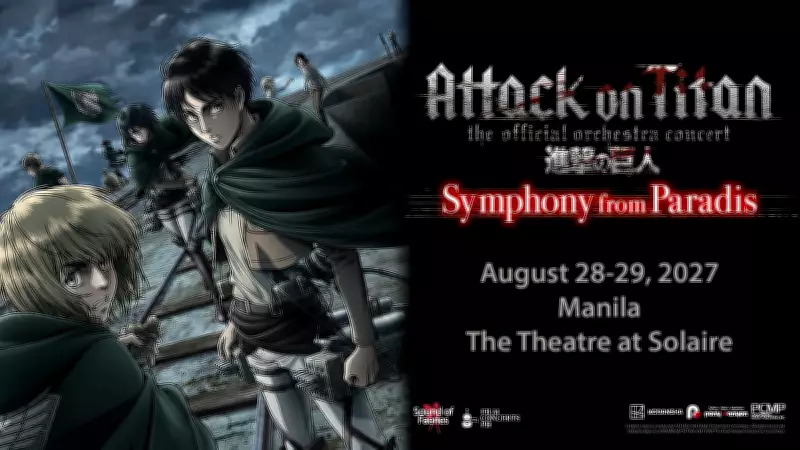 Attack on Titan Symphony from Paradis to Premiere in Manila in 2027