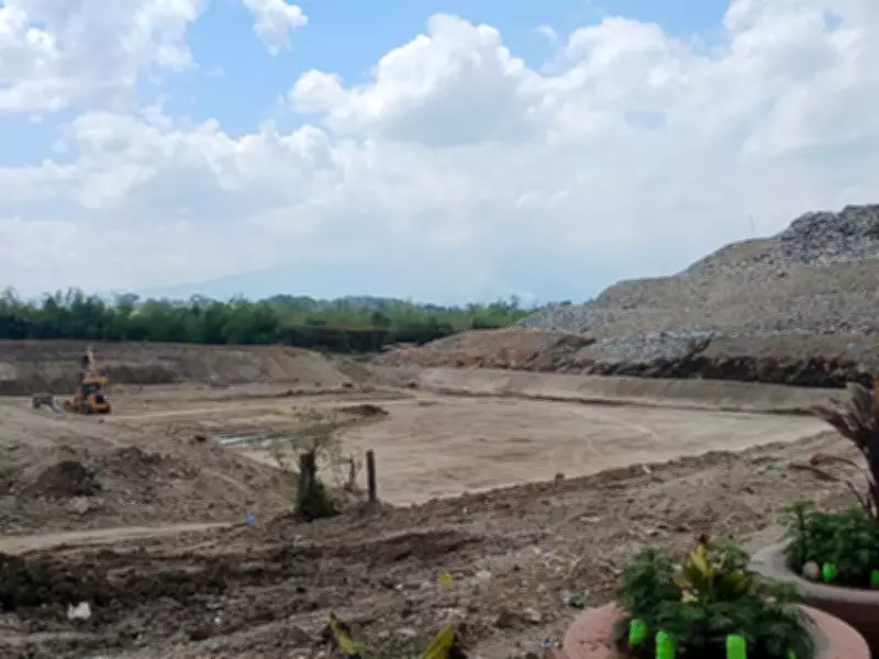 Bacolod Sanitary Landfill Cell No. 5 Construction 75% Complete
