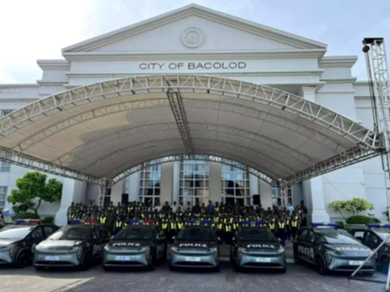 Bacolod Turns Over 10 Electric Patrol Vehicles to Police