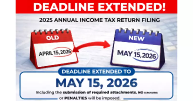 BIR Extends 2025 Annual Income Tax Return Filing Deadline to May 15, 2026