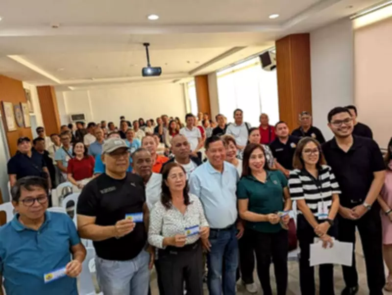 Cebu City Distributes P500K Fuel Cards to Barangays for Emergency Services