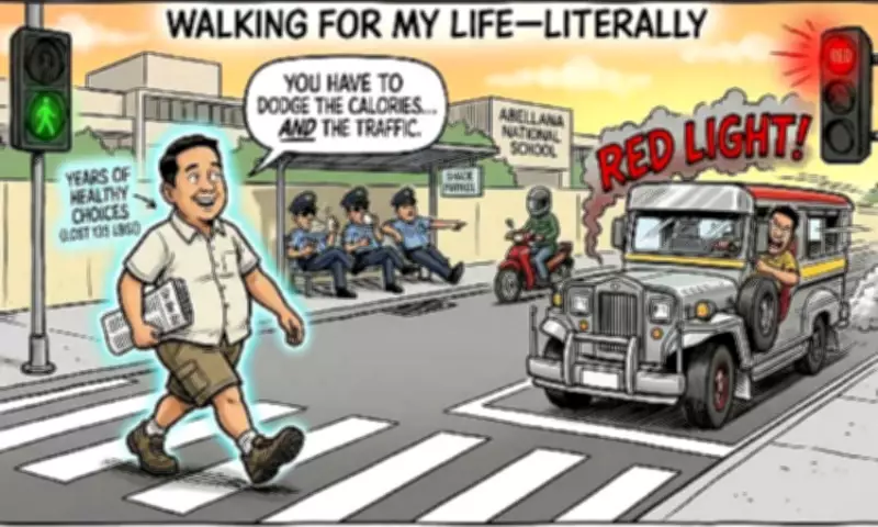 Cebu Pedestrian's Close Calls Highlight Traffic and Personal Health Journey
