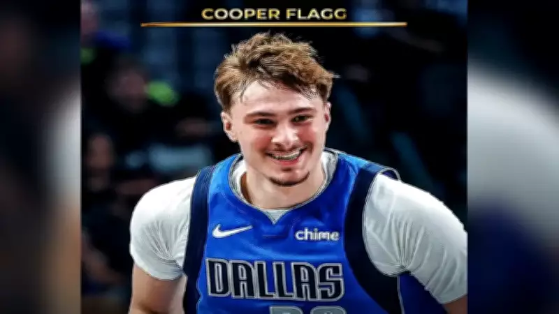 Cooper Flagg of Mavs Named NBA Rookie of the Year