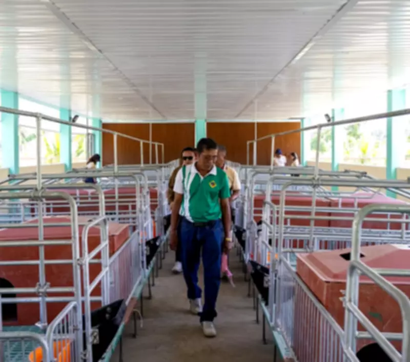 DA Opens P10 Million Bio-Secured Swine Facility in Zamboanga del Norte