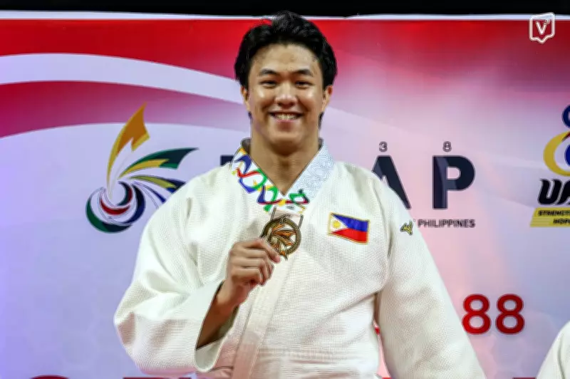 Davao's Chino Sy Tancontian Caps UAAP Career with Fifth Gold Medal in Judo