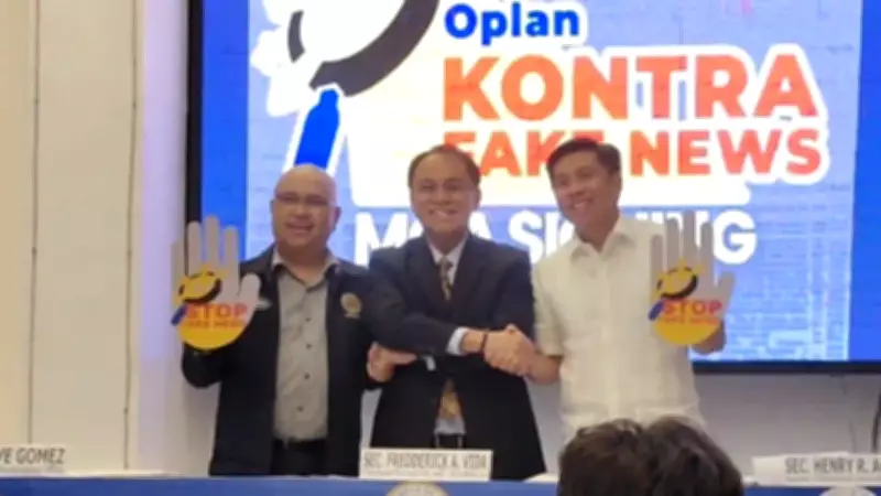 DOJ, DICT, and PCO Unite to Launch 'Oplan Kontra Fake News' Initiative