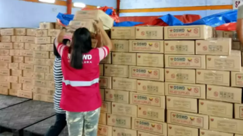 DSWD Prepares Over 443,000 Food Packs for Cebu Earthquake Relief Efforts