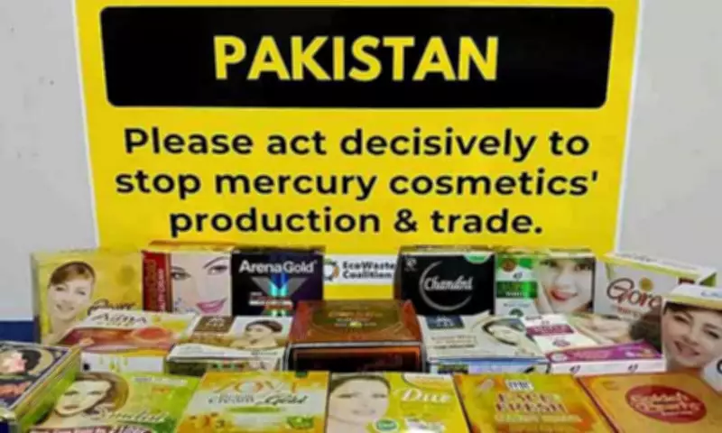 EcoWaste Coalition Exposes Pakistan's Failure to Ban Mercury-Laced Cosmetics