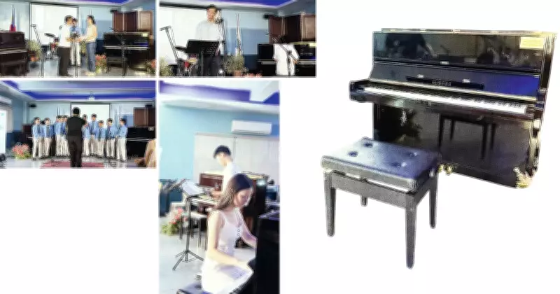 Family Donates Piano to School in Memory of Late Entrepreneur-Musician Kingston Ko Cheng
