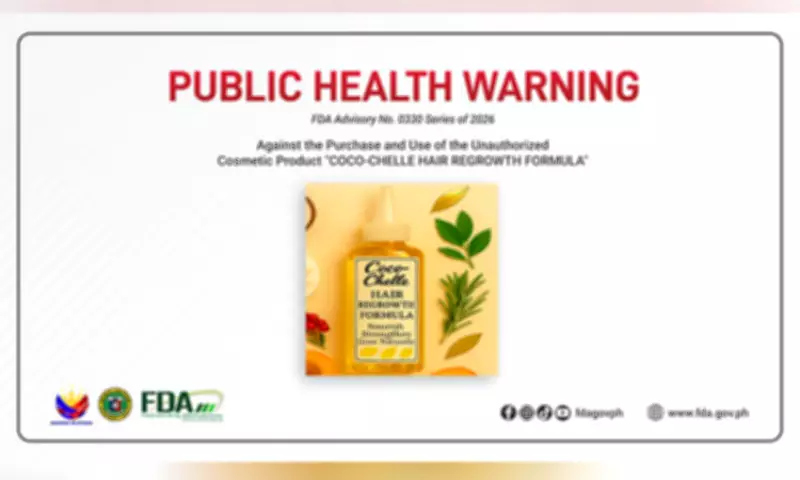 FDA Warns Public Against Unregistered Hair Regrowth Product Coco-Chelle