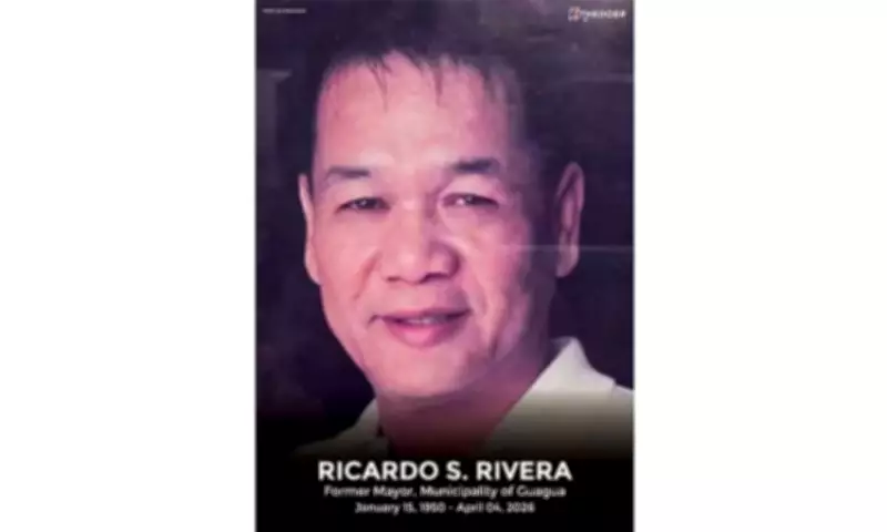 Former Guagua Mayor Ricardo S. Rivera Passes Away at 76