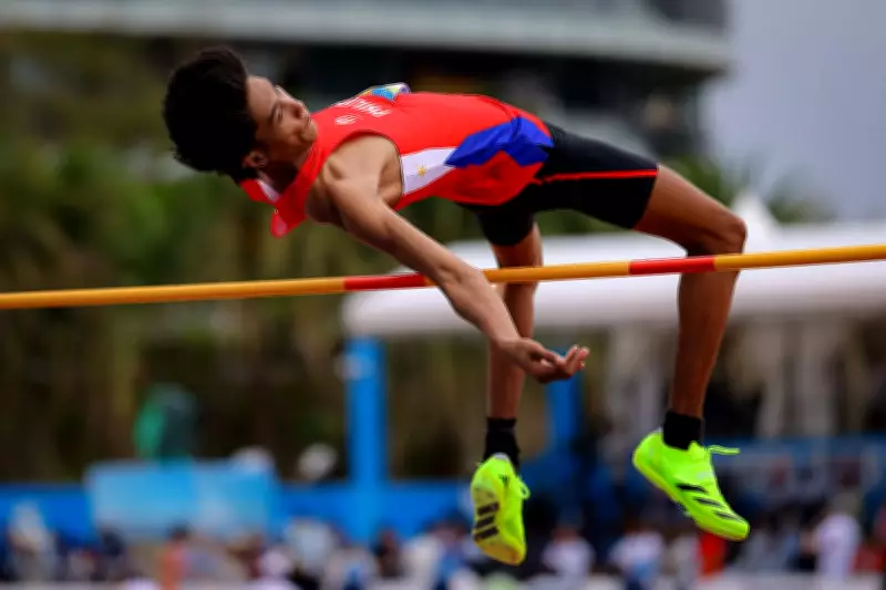 Grospe Wins Gold in Men's High Jump at Asian Beach Games