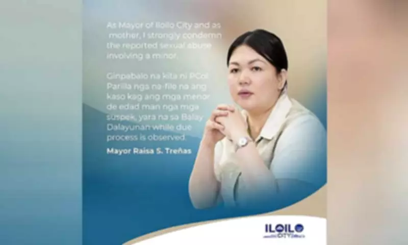 Iloilo City Mayor Condemns Minor's Sexual Abuse, Commends Swift Arrest