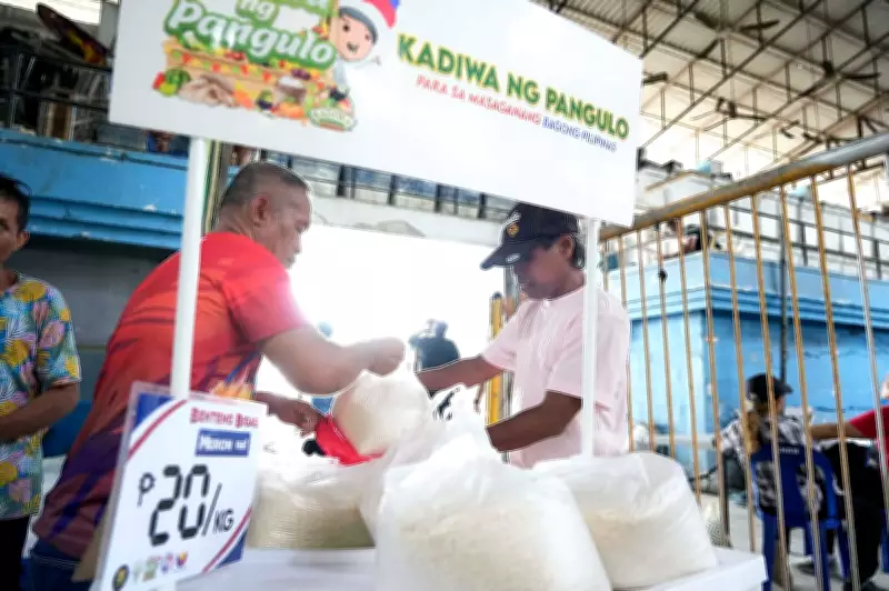 Lapu-Lapu City Distributes 10kg Rice to 250 Residents at KADIWA Pop-up Store