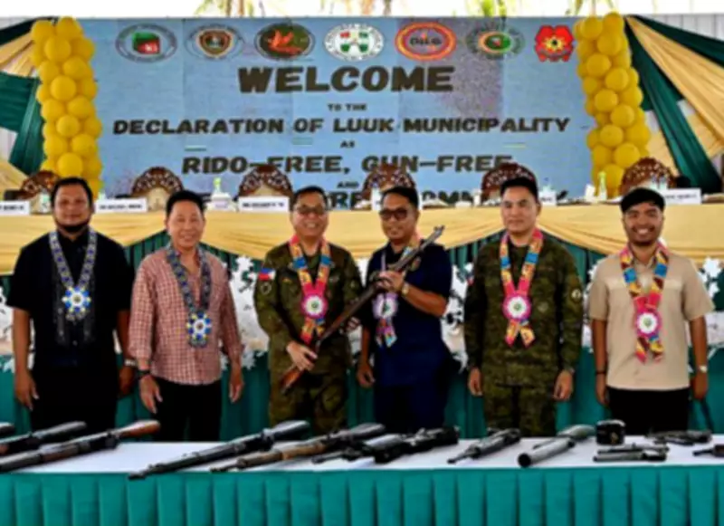 Luuk in Sulu Declared Rido-Free, Gun-Free, Peace-Centered Community