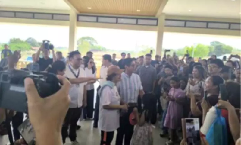 Marcos Inspects Flagship 4PH Housing Project in Nueva Ecija, 22,596 Units Nearing Completion