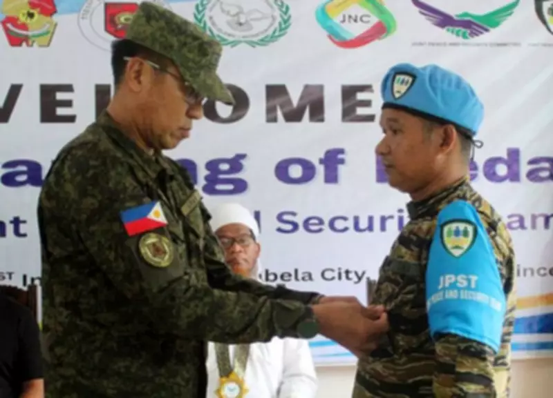 Medals Awarded to Peace and Security Team in Basilan Province