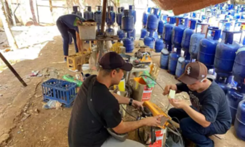 P4.5M Fake LPG Cylinders Seized in Bataan Anti-Illegal Operation