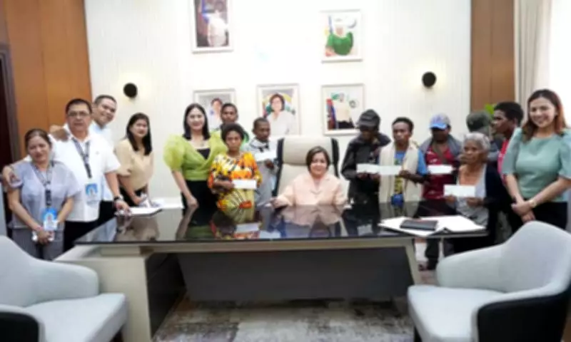 Pampanga Governor Distributes Emergency Shelter Aid to Typhoon-Affected Aeta Families