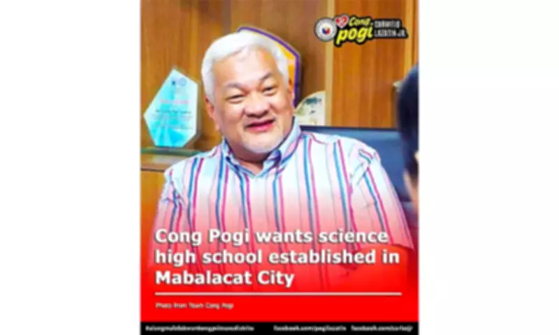 Pampanga Rep. Lazatin Proposes New Science High School in Mabalacat City