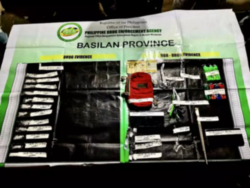 PDEA Busts Drug Den in Basilan, Arrests Three High-Value Targets