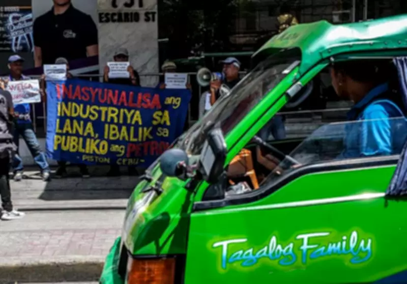 Piston Cebu Holds Third Transport Strike in Five Weeks Over Fuel Crisis