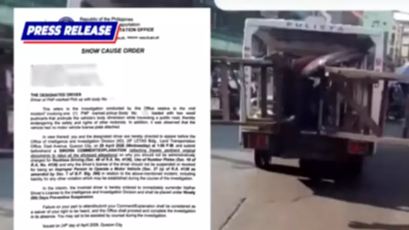 PNP Officer and Driver Face Admin Charges Over Traffic Violations