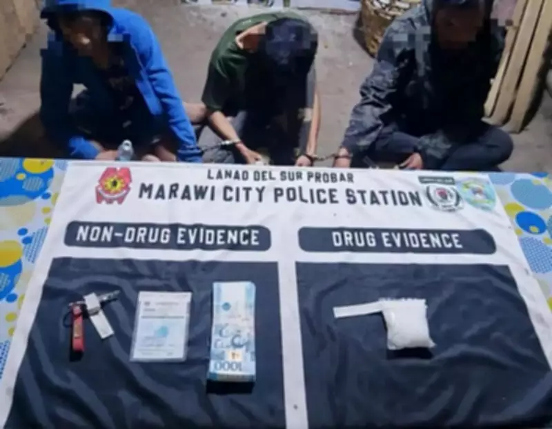Police Arrest Four, Seize P428K in Drugs in Lanao del Sur Operations