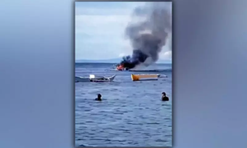 Pump Boat Fire in Alcoy, Cebu Causes P50,000 Damage