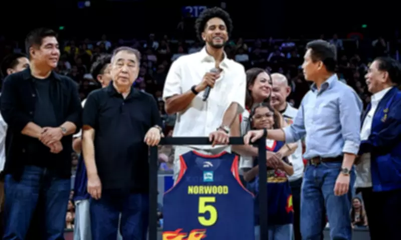 Rain or Shine Retires Gabe Norwood's Jersey No. 5 in Historic PBA Ceremony