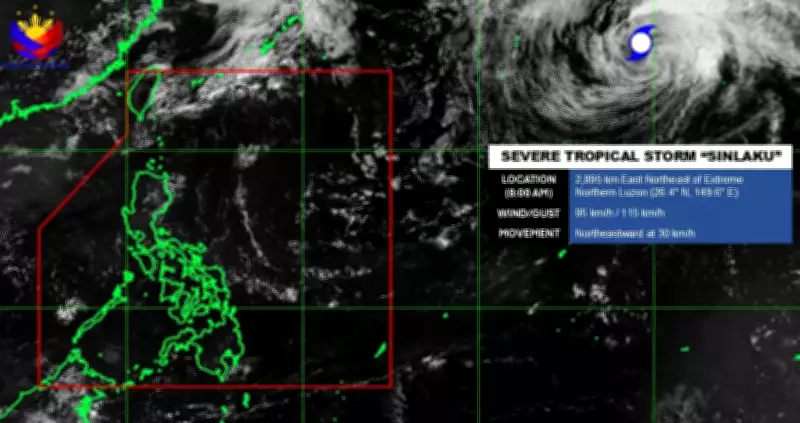 Severe Tropical Storm Sinlaku Exits Philippine Monitoring Domain