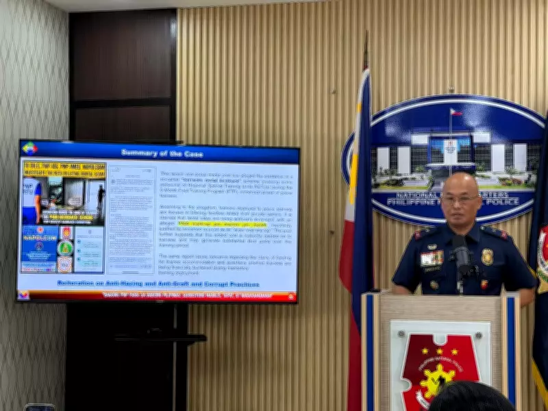 Six PNP Training Service Personnel Removed Over Alleged Barracks Kickback Scheme