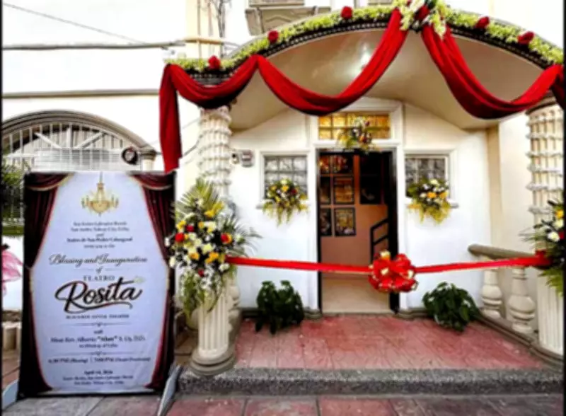 Teatro Rosita Inaugurated at San Isidro Labrador Parish in Talisay City