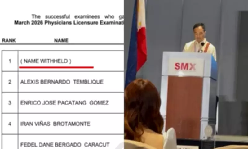 Topnotcher Reveals 'Name Withheld' Was His Own in Emotional Licensure Journey