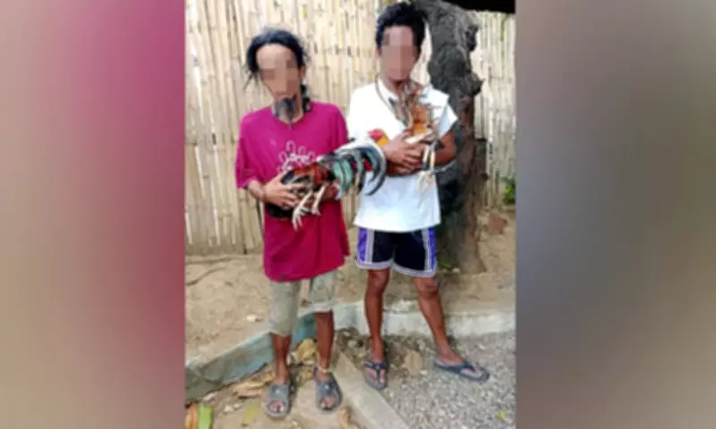 Two Men Arrested in Cockfighting Raid in Cebu City