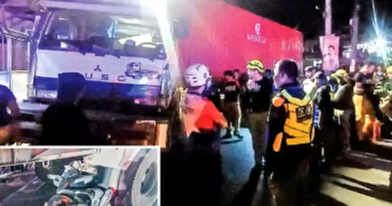 Two Women Killed as Motorcycle Crushed by Reversing Truck with Brake Failure