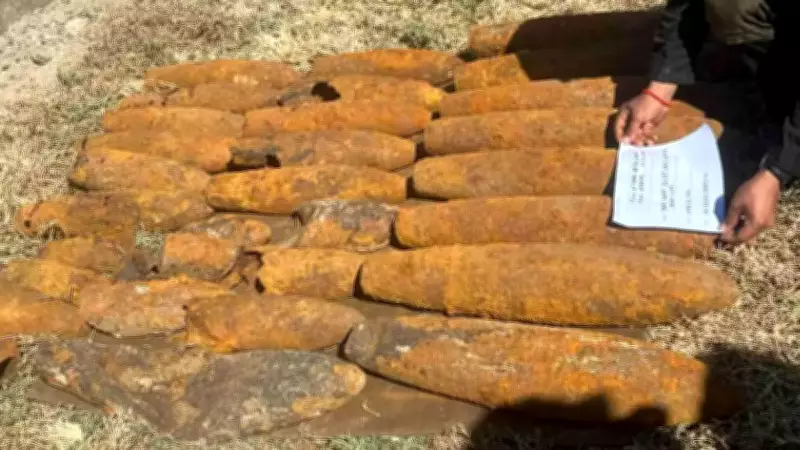 Unexploded WWII bombs discovered at NAIA complex in Pasay City