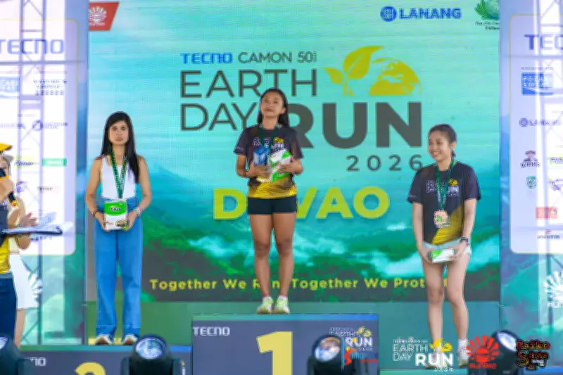 University of Mindanao Stars Shine at Tecno Camon 50 Earth Day Run Davao 2026