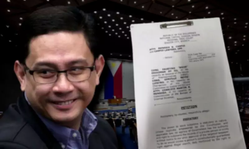 VP Duterte's Husband Files Court Petition to Block House Subpoena in Impeachment Probe