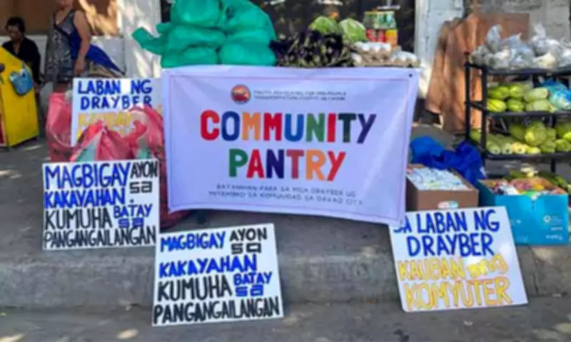 Youth Group Launches Community Pantry for Jeepney Drivers Amid Fuel Price Surge