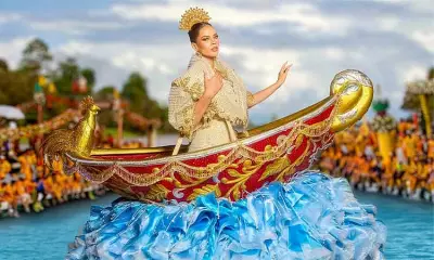 Apalit's Fluvial Parade Inspires Top 6 Miss Universe Philippines Gown
