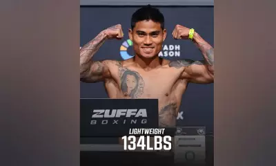 Filipino Boxer Mark Magsayo Secures 5th Round TKO Victory Over Irish Contender