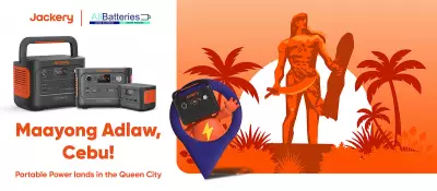 Jackery Solar Generators Arrive in Cebu via All Batteries Partnership