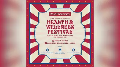 Rose Pharmacy's Carnival-Themed Wellness Festival Promotes Health and Community in Cebu