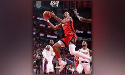 Thompson Scores 23 as Rockets Dominate Lakers 115-96 to Avoid Elimination