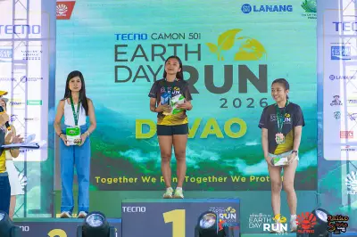 University of Mindanao Stars Shine at Tecno Camon 50 Earth Day Run Davao 2026